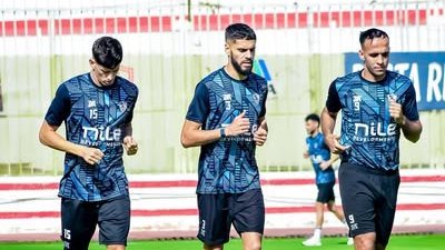 ثنائي الزمالك المصاب يشارك في جزء من التدريبات 