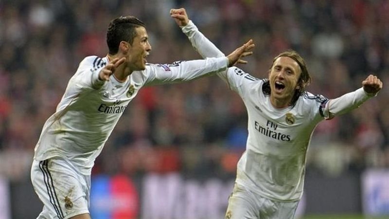 رونالدو ومودريتش،