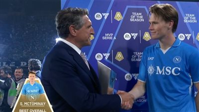 كونتي أفضل مدرب وسكوت أفضل لاعب بالدوري الإيطالي 2025 (فيديو)