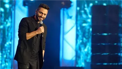 مشاجرة وتدخل أمني خلال حفل تامر حسني ونجم الجيل لجمهوره: خدوا بالكم وأنتو خارجين