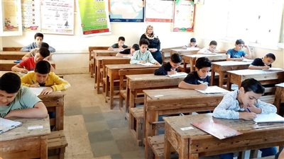 هدوء وانضباط بلجان امتحانات صفوف النقل في الدقهلية (صور) 