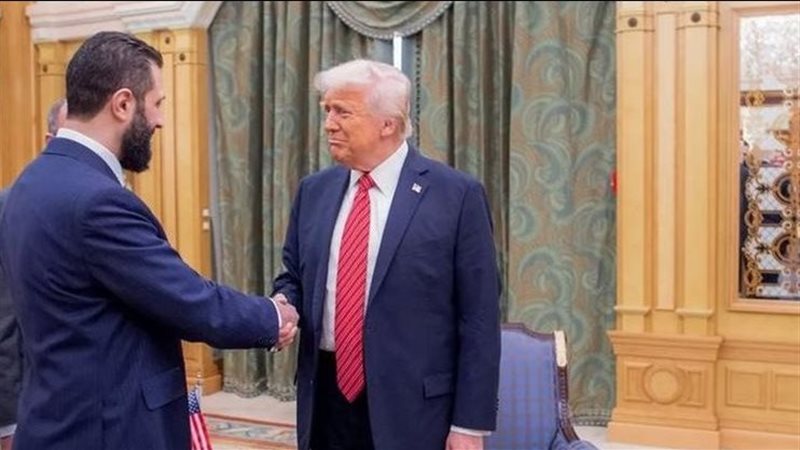 ترامب وأحمد الشرع،