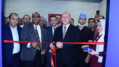 افتتاح أول وحدة للقسطرة المخية بمستشفى الجامعي بسوهاج