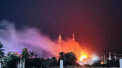 استشهاد وإصابة 7 من عناصر الأمن السوري في حريق مركز أمني بريف دير الزور (فيديو)