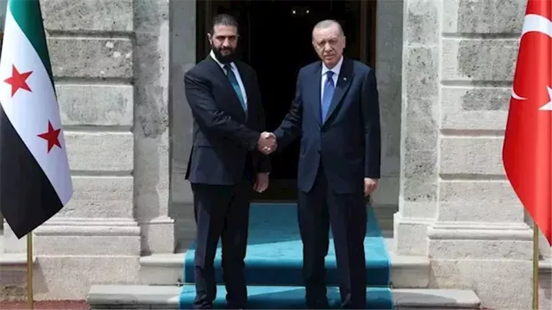 أردوغان والشرع 