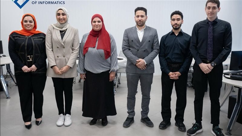 فريق طلابي بمصر للمعلوماتية