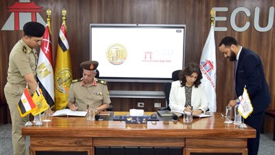 الهيئة الهندسية للقوات المسلحة توقع بروتوكول تعاون مع الجامعة المصرية الصينية