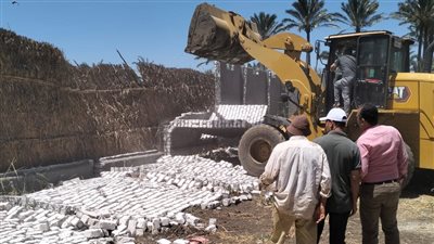 استرداد اراضي الدولة وتنفيذ 406 قرارات إزالة في الدقهلية (صور)