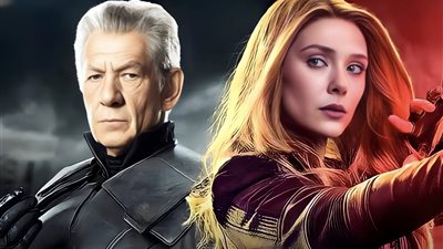  سكارليت ويتش ابنة الشرير ماجنيتو في Avengers