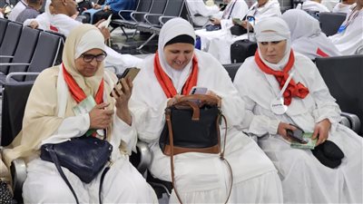 وصول 6779 من حجاج الجمعيات الأهلية إلى الأراضي المقدسة (صور)