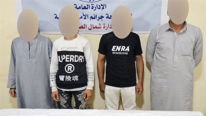 القبض على عصابى موظفى