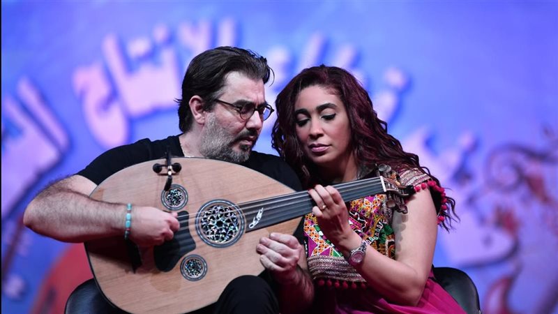 دينا عبد الحميد وغسان