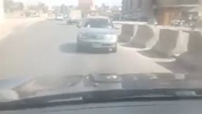 يسير عكس الاتجاه، القبض على سائق سيارة صدم أخرى بدائري البساتين