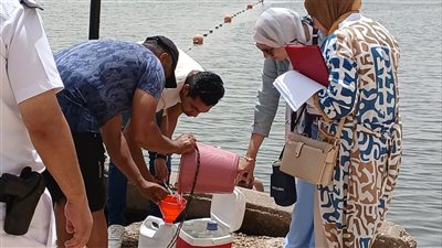 حملات بيئية مفاجئة على المنشآت المطلَّة على بحيرة التمساح في الإسماعيلية 