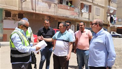 رئيس شركة الصرف الصحي يتفقد محطة رفع “طلعت مصطفى” بالعجمي 