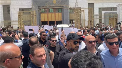 مشاهد من جنازة أحمد الدجوي (فيديوجراف)