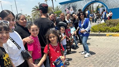 راعي مصر تشارك فى فعالية التحالف الوطني لحضور عروض ديزني أون آيس باستاد القاهرة