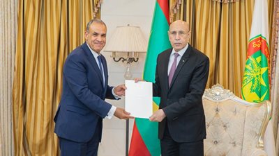 وزير الخارجية يسلم رسالة خطية من السيسي إلى الرئيس الموريتاني