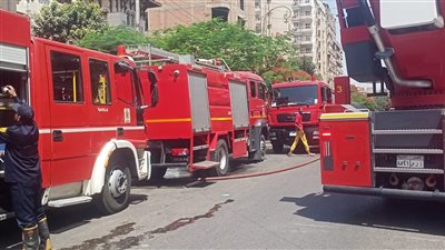 إخماد حريق اندلع داخل مطعم شهير للوجبات السريعة في مصر الجديدة 