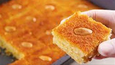 طريقة عمل البسبوسة في البيت، بأقل التكاليف زي الجاهزة