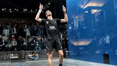 بعد اعتزاله، علي فرج يودع ملاعب الإسكواش من الباب الكبير