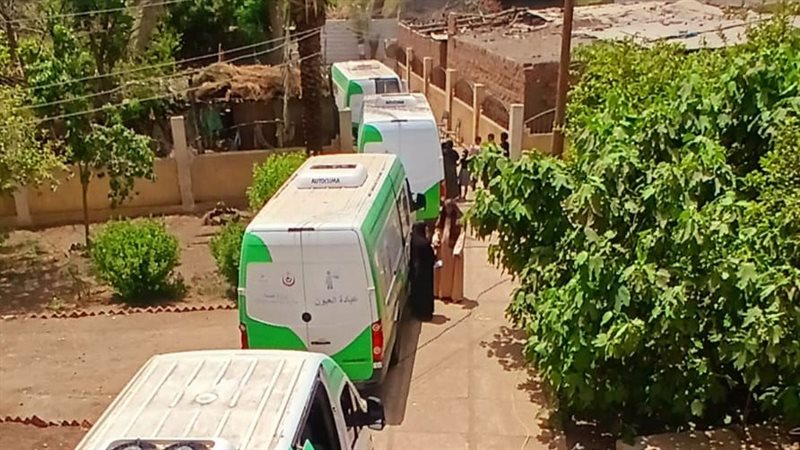قافلة طبية، فيتو