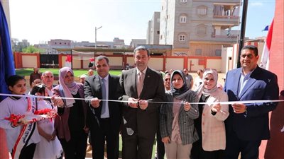 محافظ دمياط يفتتح توسعات مدرسة عبد الرحمن إسماعيل صالح بالكاشف الجديد