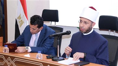 لتعزيز تمكين الشباب، وزيرا الأوقاف والرياضة يلتقيان أعضاء 