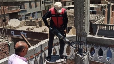 تنفيذ 537 قرار إزالة تعديات ومخالفات بناء في الدقهلية (صور)