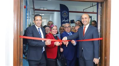 افتتاح المركز الهندسي بجامعة دمنهور بحضور نائب محافظ البحيرة