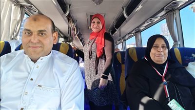 الدقهلية تودع آخر حجاج بعثة الجمعيات الأهلية (صور)