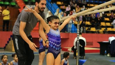 ميرا رفيق بنت بنها تتوج ببطولة الجمهورية للجمباز تحت سن 7 سنوات 