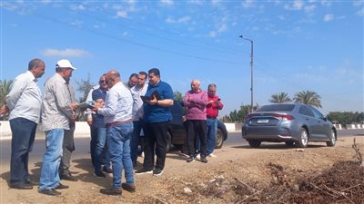 لجنة فنية لمعاينة مواقع إنشاء المشروعات الاستثمارية بالدقهلية (صور)