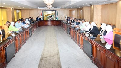 محافظ الفيوم يبحث الاستغلال الأمثل للفرص الاستثمارية 