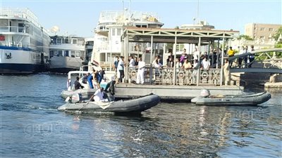 وقع من المعدية، انتشال جثمان نجار غرق بنيل الأقصر 