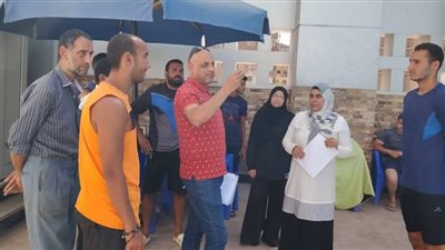 تشكيل لجنة لرصد أوضاع الهيئات الرياضية ومعاينة حمامات السباحة بأسيوط (صور)