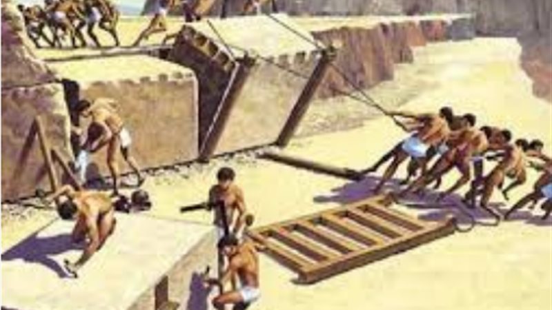 بناء الأهرامات، فيتو