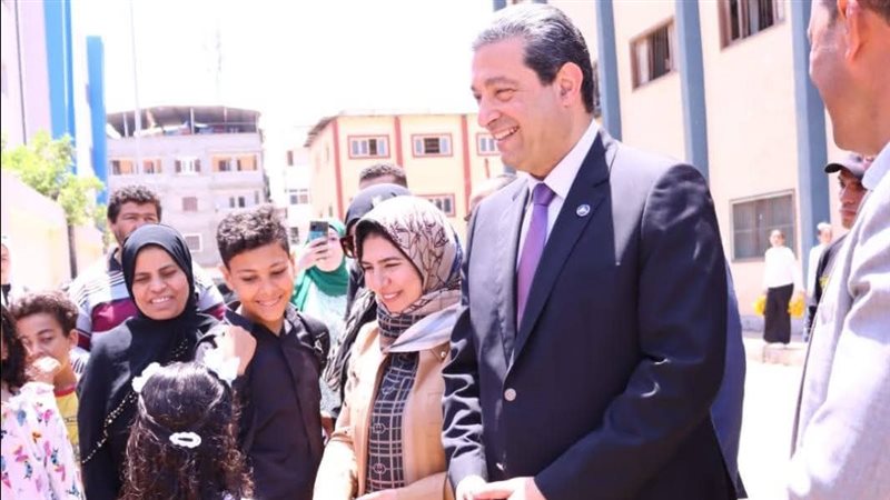 محافظ دمياط يتفقد