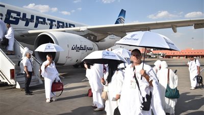 مصر للطيران تسير غدًا 21 رحلة جوية لعودة حجاج بيت الله الحرام