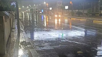 محافظ الإسكندرية يعلن رفع حالة الطوارئ بعد تعرض المدينة لأمطار رعدية ورياح شديدة