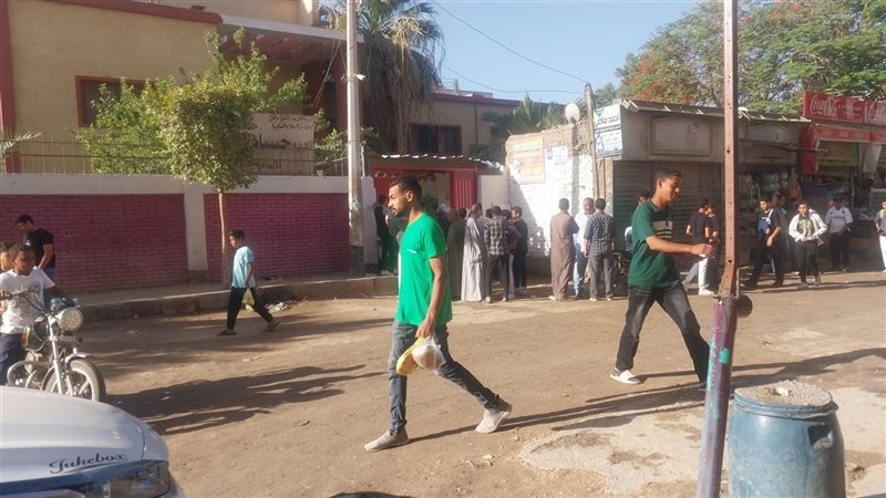 جانب من دخول الامتحان