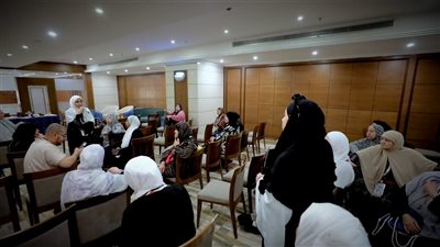 ندوات دينية لحجاج القرعة بمكة المكرمة لتعريفهم بطريقة أداء المناسك