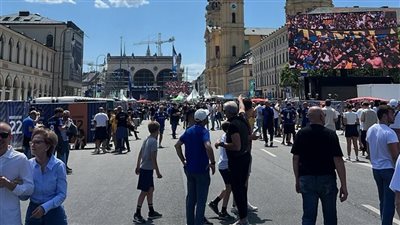 شاهد، تجمع جماهير إنتر في ميلانو قبل انطلاق مباراة باريس بنهائي دوري الأبطال