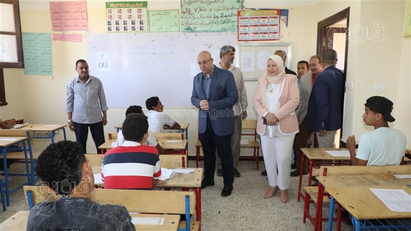 محافظ بني سويف يتفقد