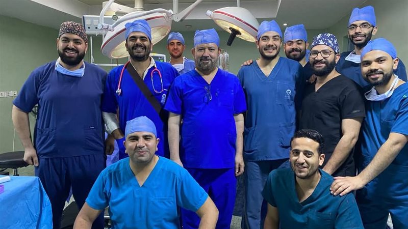 فريق طبي مستشفي بنها