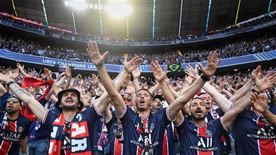 جماهير باريس سان جيرمان تدعم غزة قبل نهائي دوري أبطال أوروبا (فيديو)