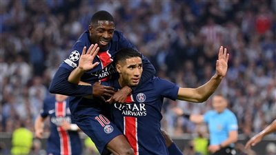 باريس سان جيرمان يضرب إنتر ميلان بثنائية في الشوط الأول (صور)
