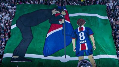 جماهير سان جيرمان تكرم ابنة إنريكي الراحلة بعد التتويج بدوري أبطال أوروبا 