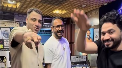 مصطفى حجاج يغني مع إسلام كابونجا 