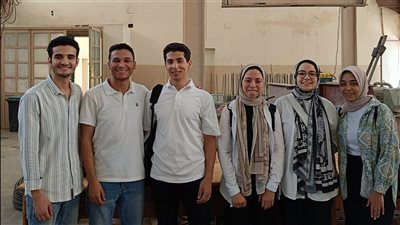 بخلطة خرسانية صديقة للبيئة من مخلفات المصانع، هندسة المطرية بجامعة حلوان تمثّل مصر في مسابقة دولية 